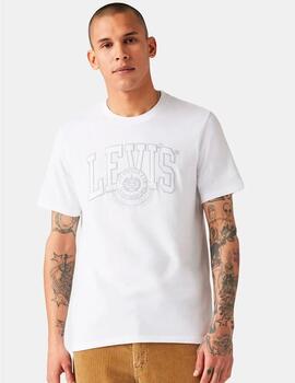 Camiseta Levi´'Tonal Athletic' Blanco Hombre