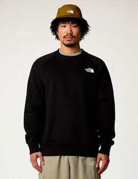 Sudadera The North Face 'Raglan' Negro Hombre