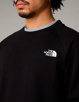 Sudadera The North Face 'Raglan' Negro Hombre