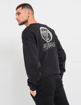 Sudadera Only & Sons 'Smiley' Negro