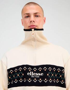 Sudadera Ellesse 'Sheridan' Cremallera Al Pecho Crudo Unisex