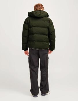 Chaqueta Jack & Jones 'Payne Puffer' Verde Hombre