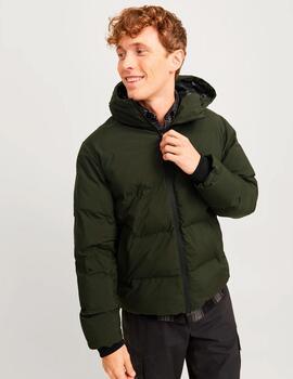 Chaqueta Jack & Jones 'Payne Puffer' Verde Hombre