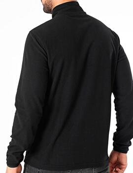 Sudadera Polar Champion Media Cremallera Negro Hombre