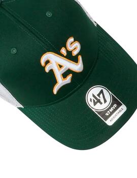 Gorra 47 Brand 'Oakland Athletics' Trucker Verde