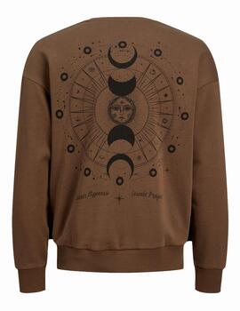 Sudadera Jack & Jones 'Mystic' Marrón