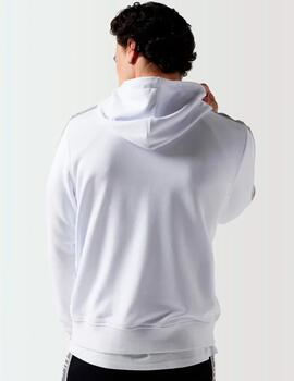 Sudadera 11º 'Retro Taped' Blanco Hombre