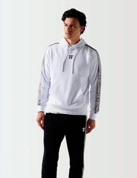 Sudadera 11º 'Retro Taped' Blanco Hombre