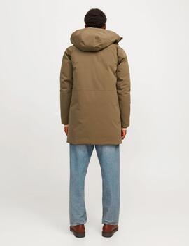 Chaqueta Jack & Jones 'Wave' Parka Khaki Hombre