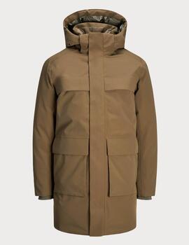 Chaqueta Jack & Jones 'Wave' Parka Khaki Hombre