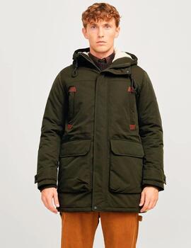 Parka Jack & Jones 'Polar' Verde