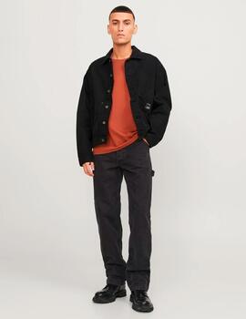 Vaquero Jack & Jones 'Eddie' Loose Negro Hombre