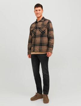 Vaquero Jack & Jones 'Mike' Confort Negro Hombre