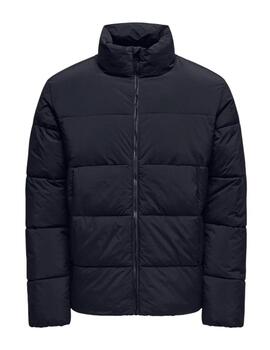 Chaqueta Only & Sons 'Global Puffer' Negro Hombre