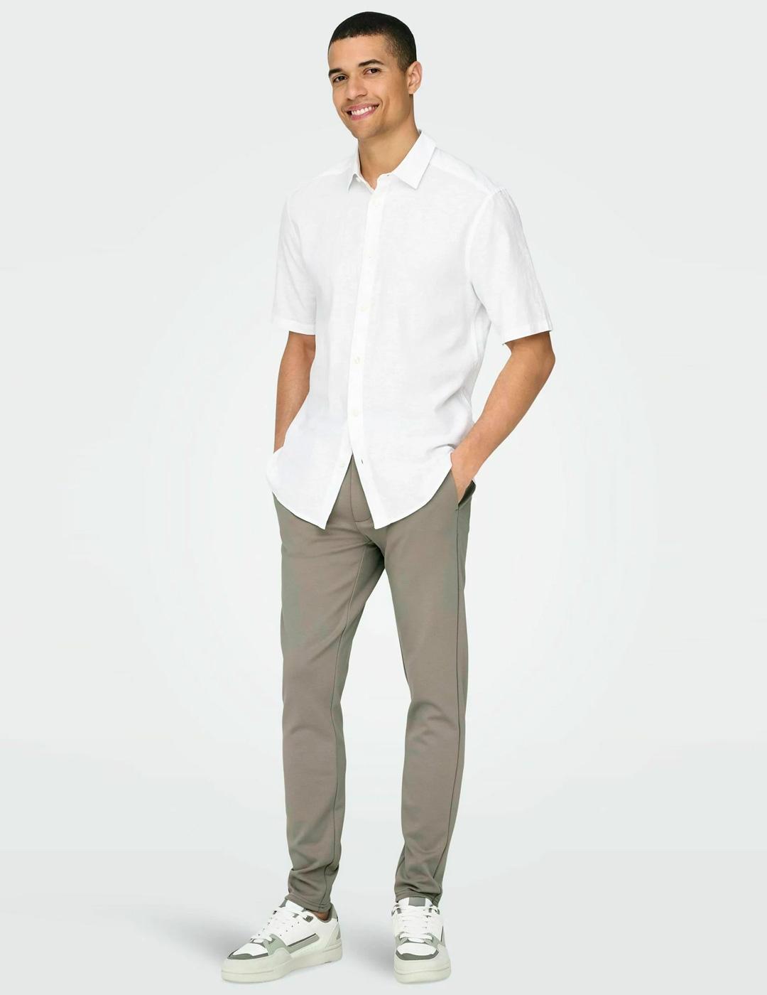 Jogger Only & Sons 'Mark' Slim Fit Khaki Hombre