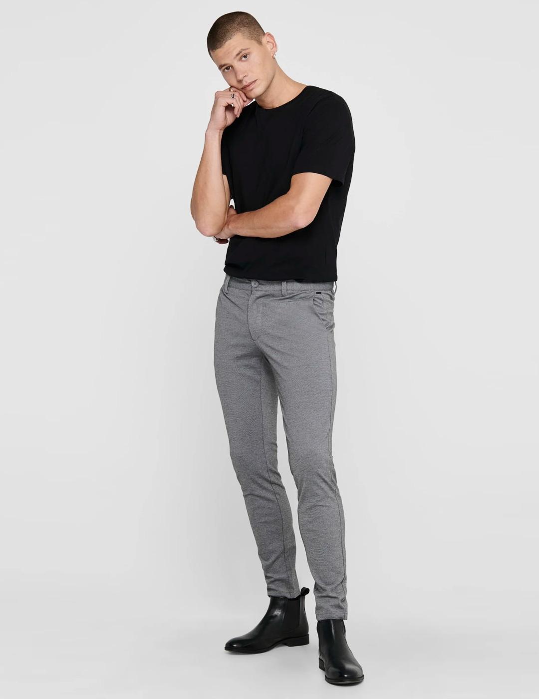 Jogger Only & Sons 'Mark' Slim Fit Grisi Hombre