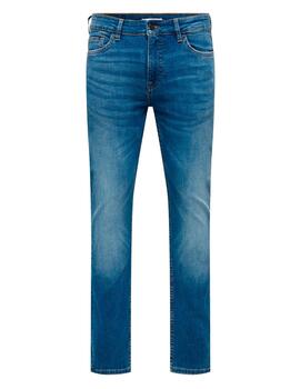 Vaquero Only & Sons 'Loom 3030' Slim Fit Blue Denim Hombre