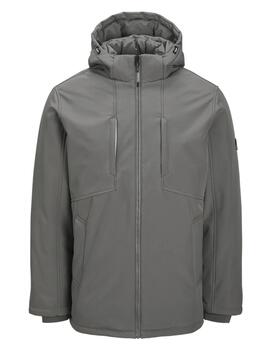 Chaqueta Jack & Jones 'Land Parka' Gris Hombre