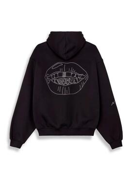 Sudadera Grimey 'Peace Within' Capucha Negro Hombre