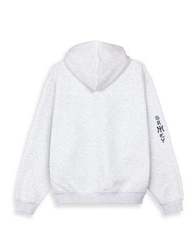 Sudadera Grimey 'Sweet Science' Capucha Gris Hombre