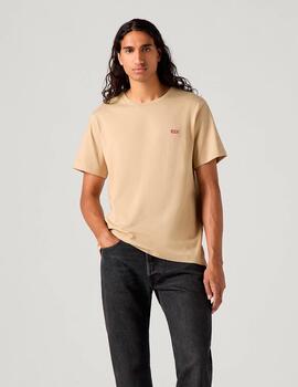 Camiseta Levi´s 'Original Tee' Marrón Claro Hombre