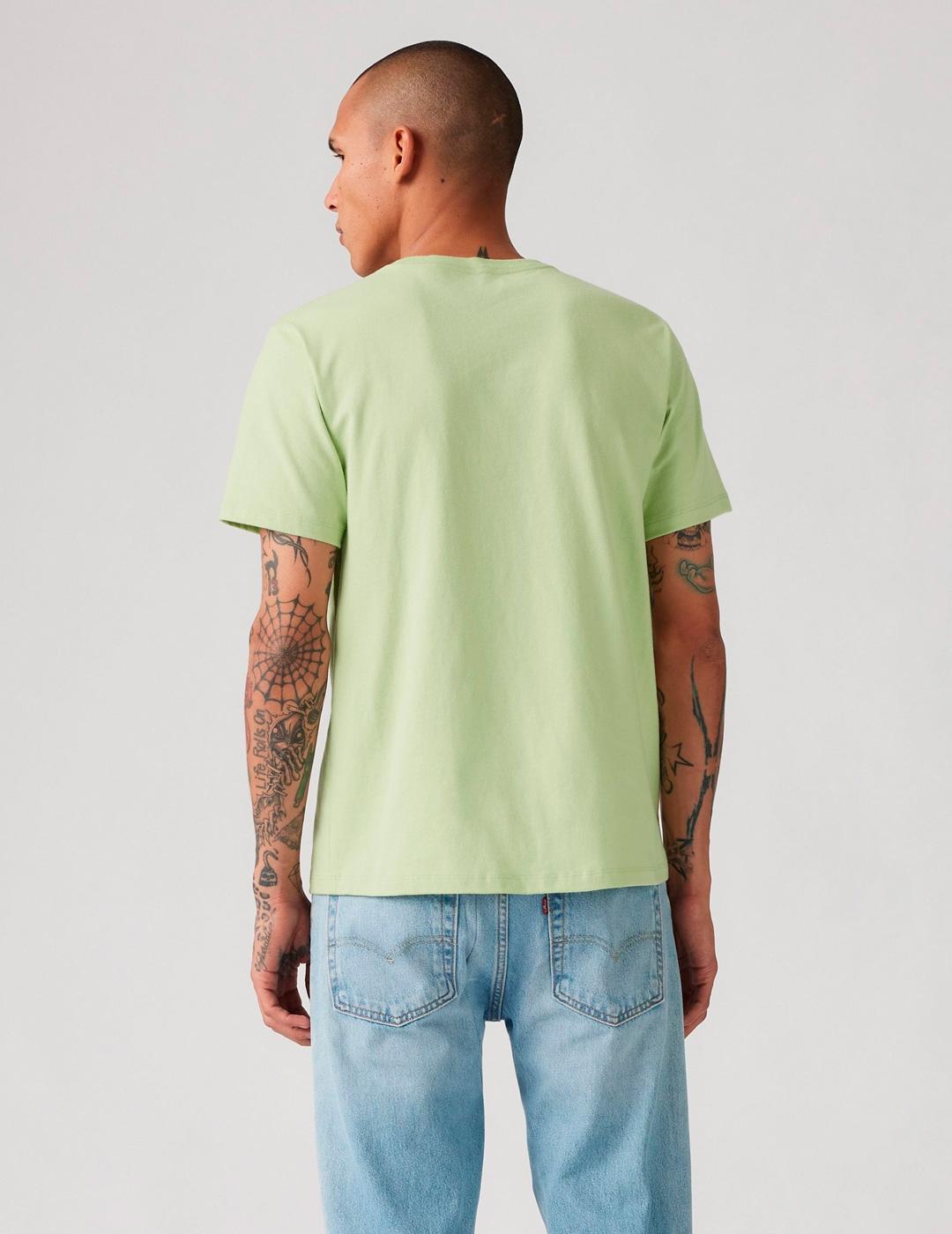 Camiseta Levi´s 'Original Tee' Verde Lima Hombre