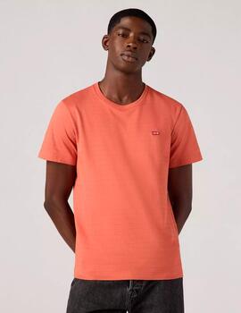 Camiseta Levi´s 'Original Tee' Naranja Relieve Hombre