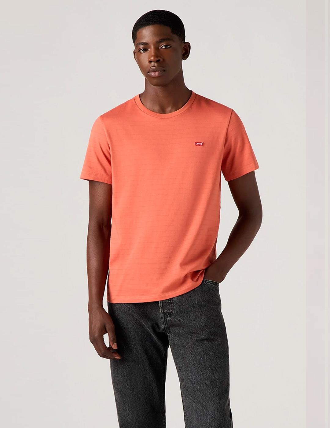 Camiseta Levi´s 'Original Tee' Naranja Relieve Hombre