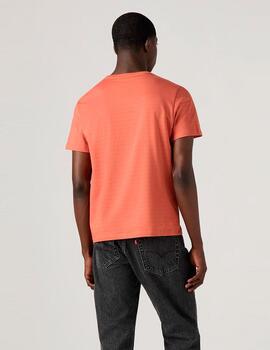 Camiseta Levi´s 'Original Tee' Naranja Relieve Hombre