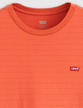 Camiseta Levi´s 'Original Tee' Naranja Relieve Hombre