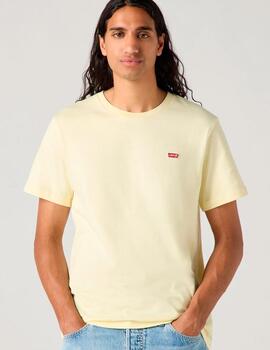 Camiseta Levi´s 'Original Tee' Amarillo Claro Relieve Hombre