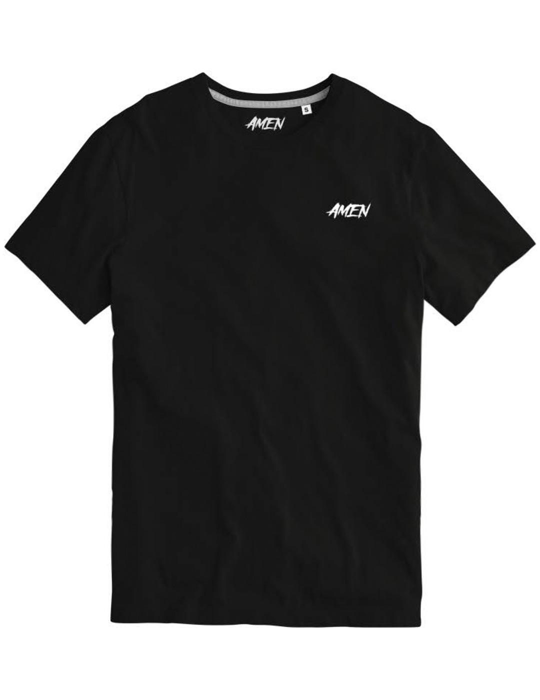 Camiseta A.M.E.N 'Skyline' Negro Hombre