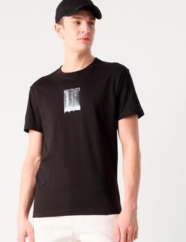 Camiseta Calvin Klein 'Brush Stroke' Negro Hombre