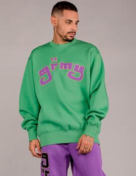 Sudadera Grimey 'Lust Mantra' Verde