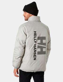 Chaqueta Helly Hansen 'Yu 23' Reversible Khaki Plata