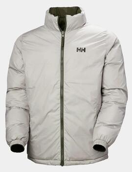 Chaqueta Helly Hansen 'Yu 23' Reversible Khaki Plata