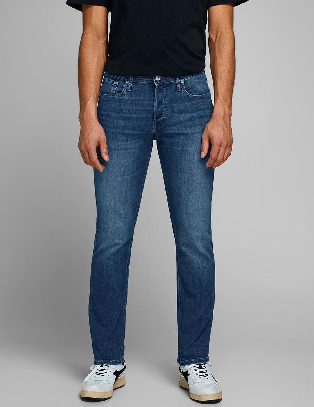 Vaquero Jack&Jones 'Glenn 814' Blue Denim