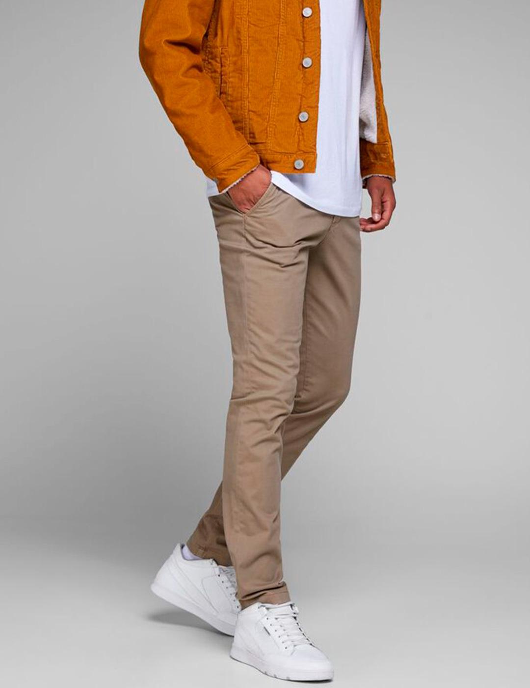 Pantalón Chino Jack&Jones 'Marco Bowie' Beige