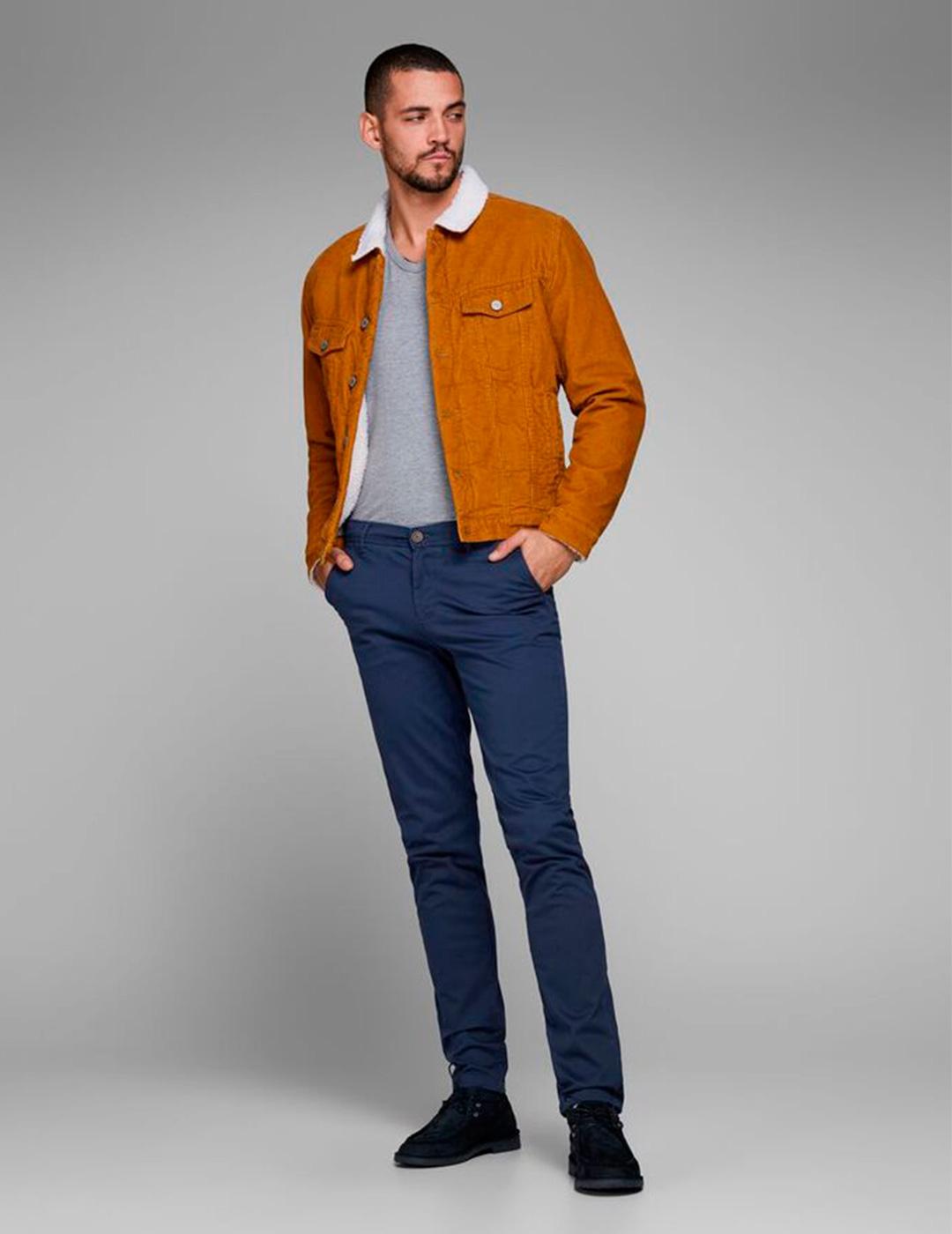 Pantalón Chino Jack&Jones 'Marco Bowie' Marino