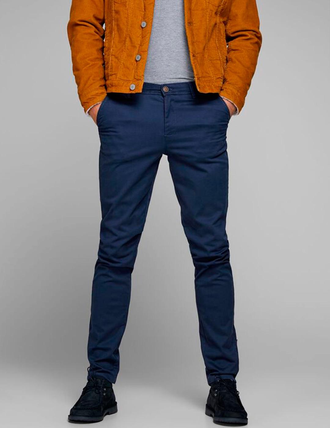Pantalón Chino Jack&Jones 'Marco Bowie' Marino