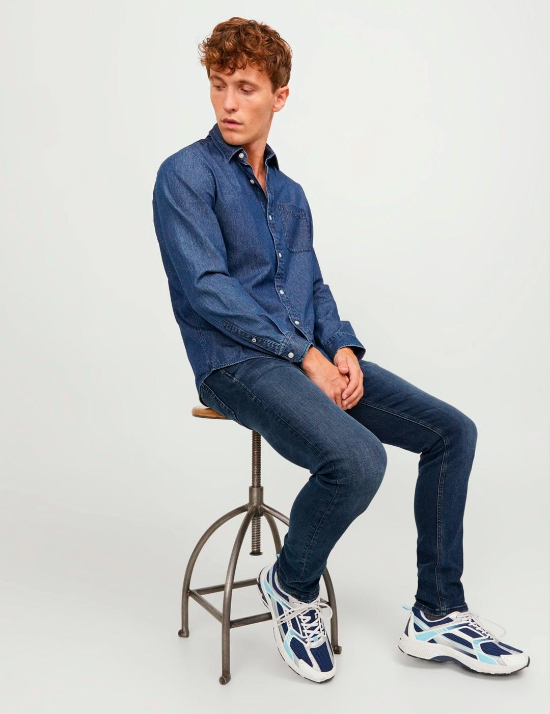 VAQ JJ GLENN 812 BLUE DENIM