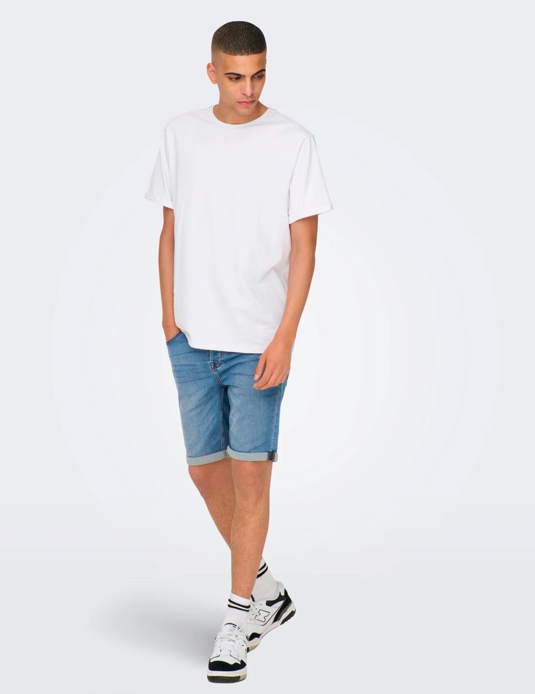 Bermuda Only & Sons Corte Regular