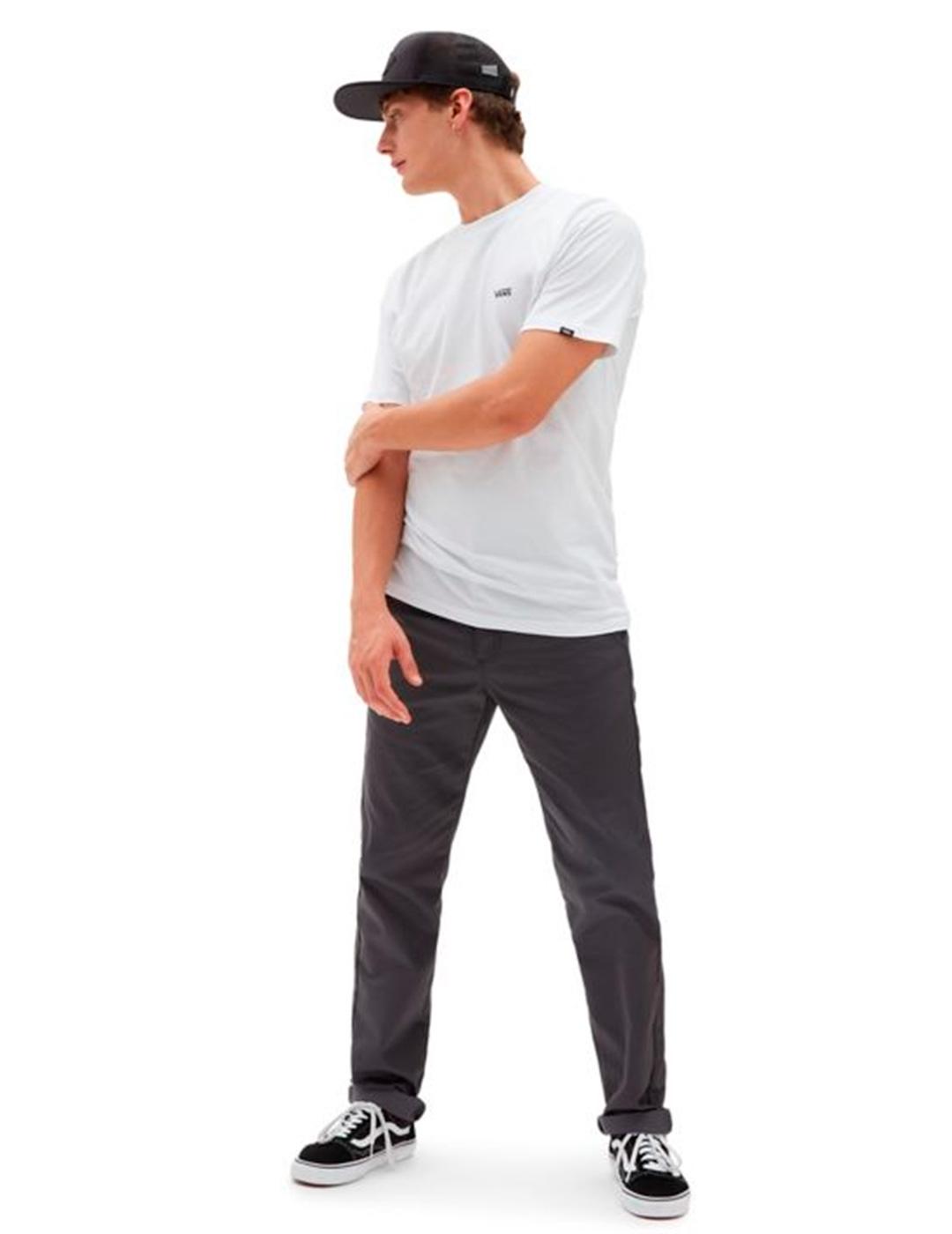 Camiseta Vans LEFT CHEST LOGO blanco unisex