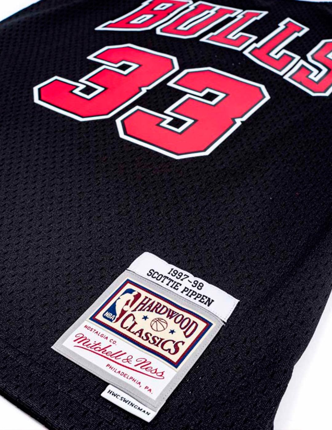 Camiseta Mitchell & Ness 'Scottie Pippen Bulls' Negro