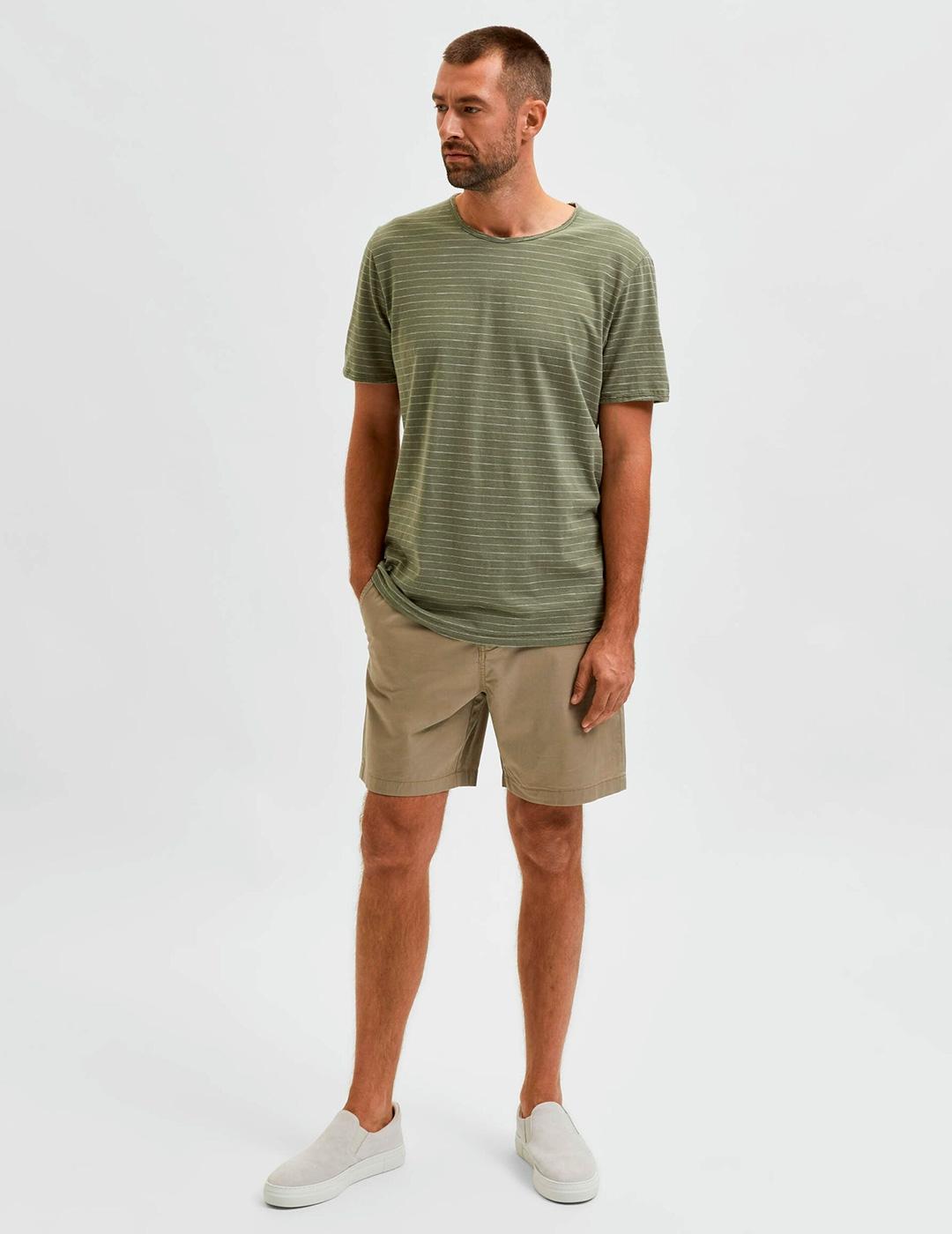 Bermuda Selected 'Comfort Flex' Beige