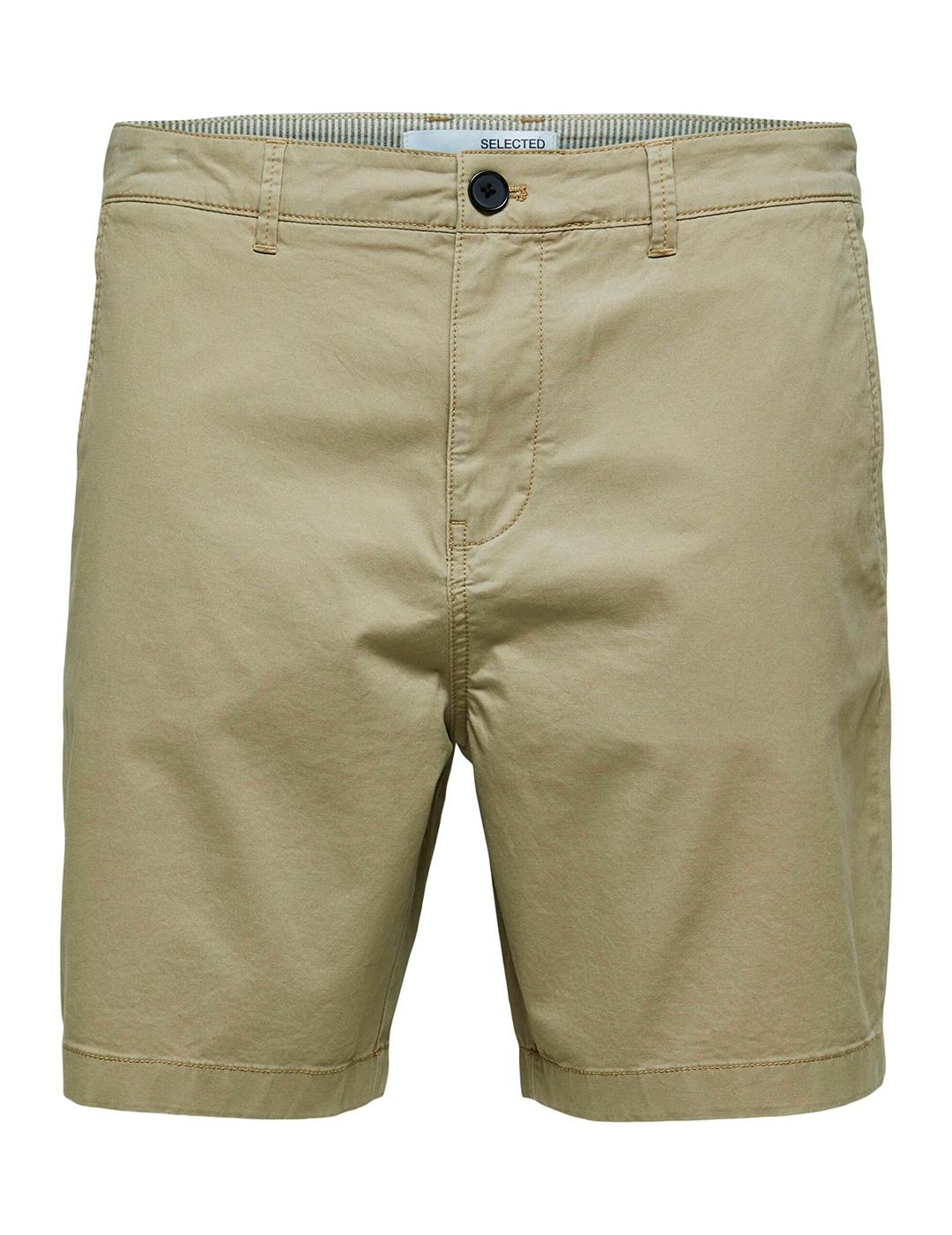 Bermuda Selected 'Comfort Flex' Beige