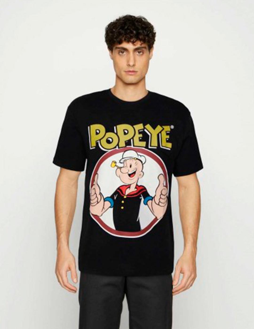 Camiseta Only & Jake 'Popeye' Negro