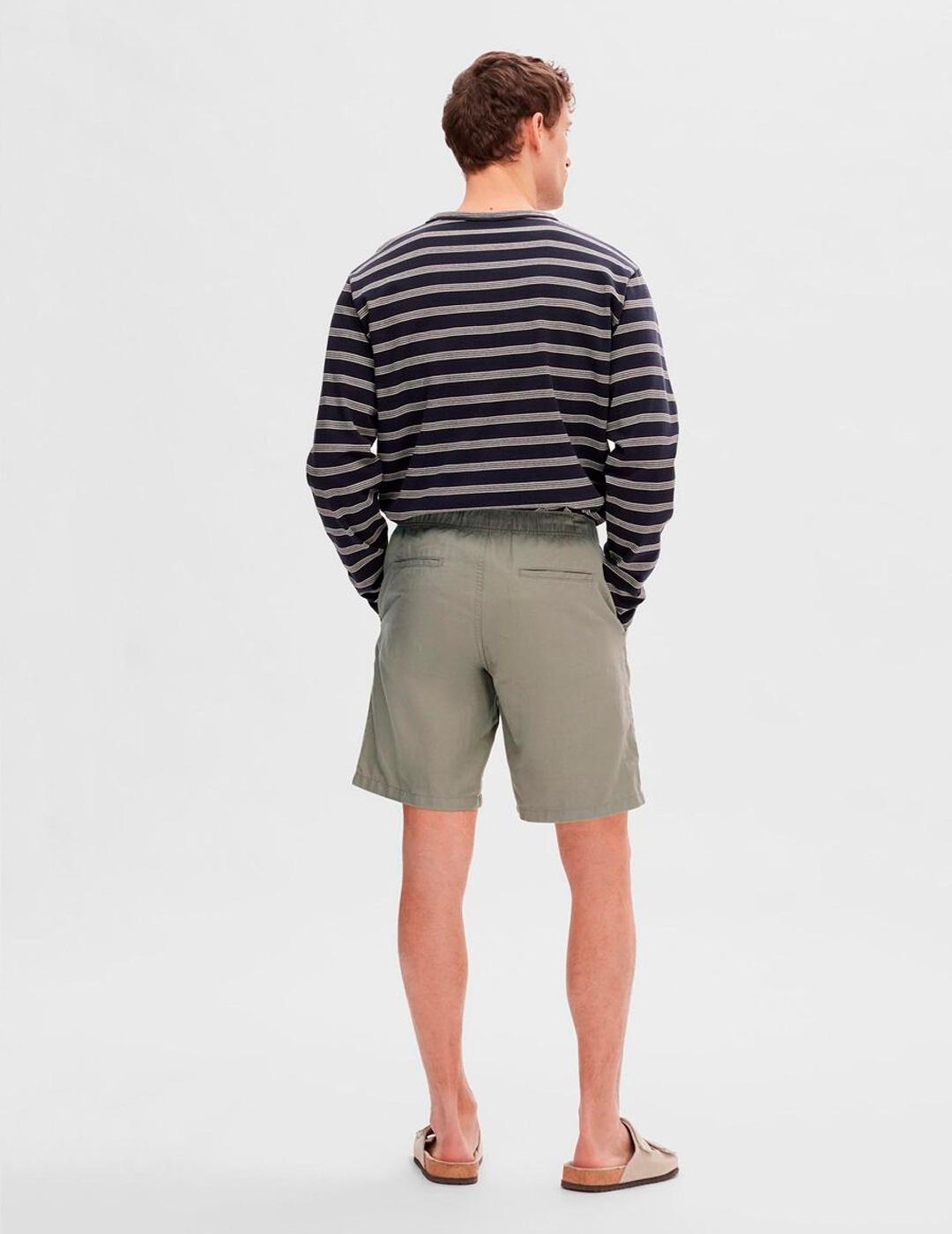 Bermuda Selected 'Jones' Lino Gris Arena