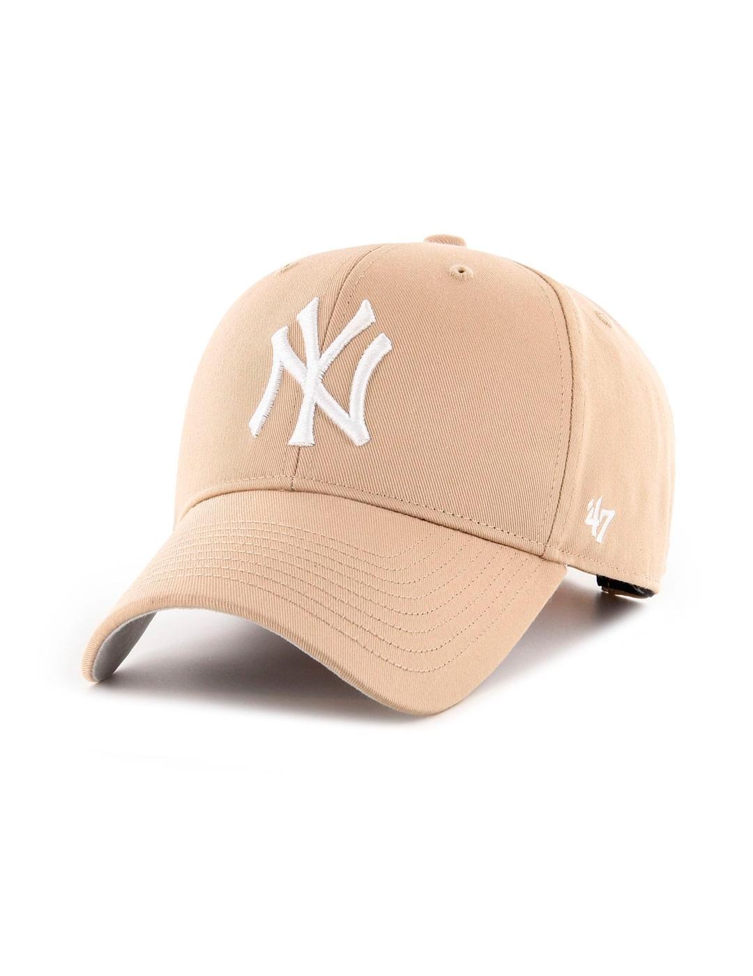 Gorra 47´ 'New York Yankees' Beige Unisex