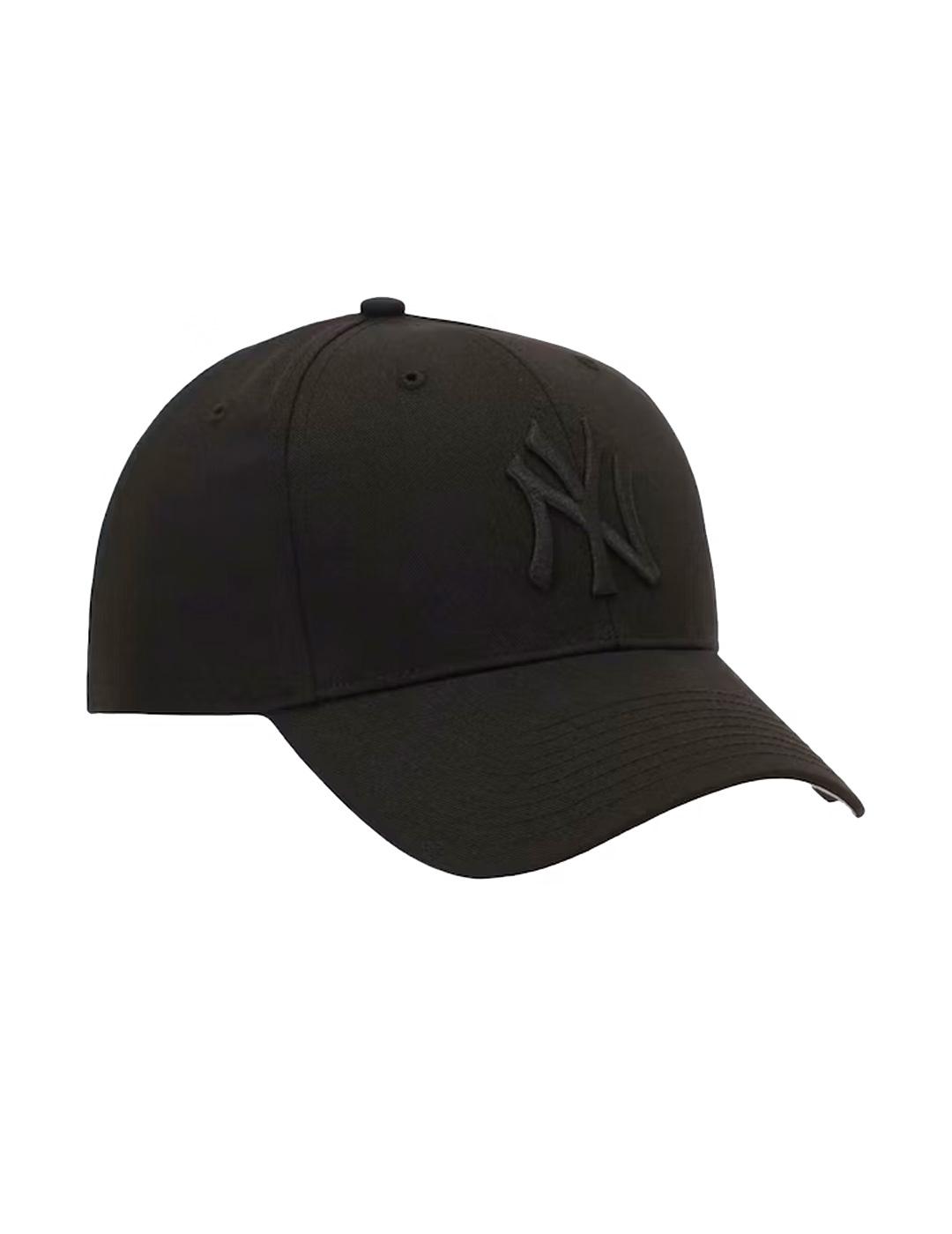 Gorra `47 'New York Yankees' Negro Logo Negro